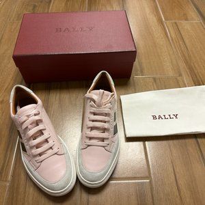 Bally Women's Hely 0/48 Pink  Low-Top Sneakers Size 7.5 BRAND NEW!!